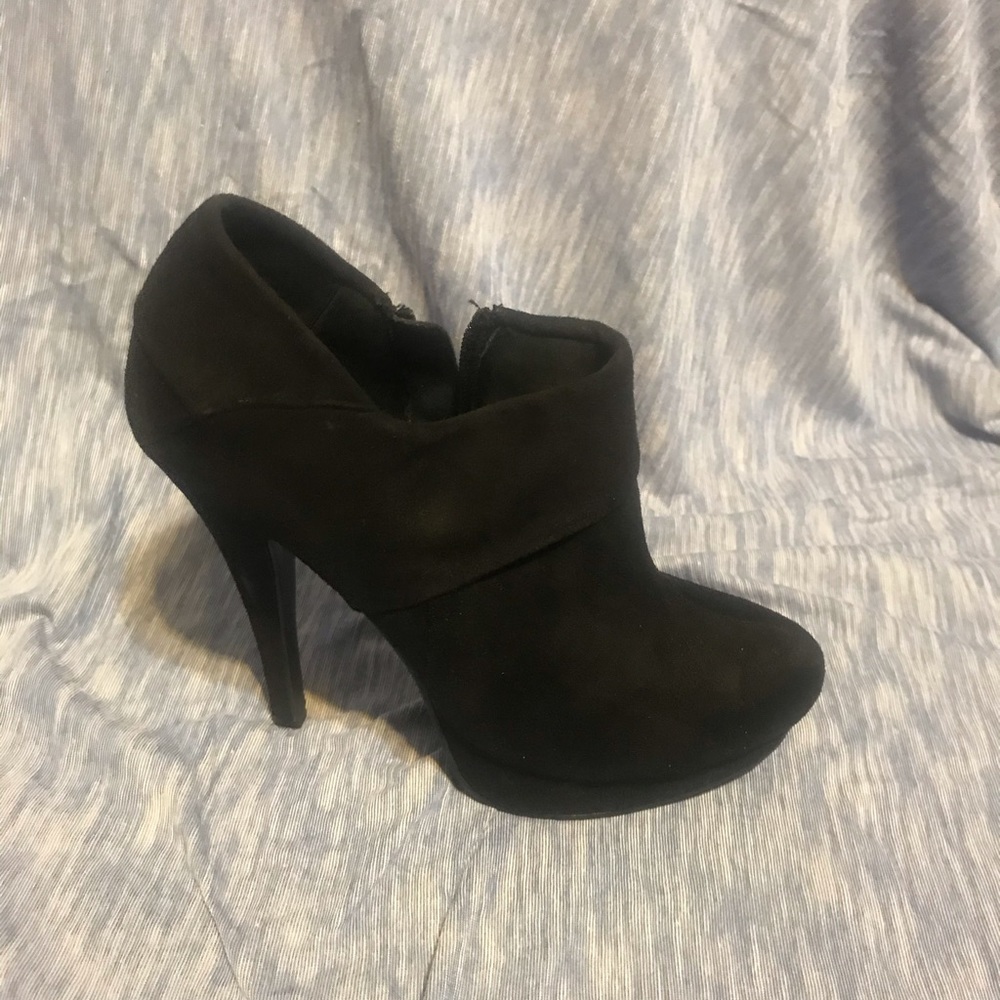 Black Bootie Heels